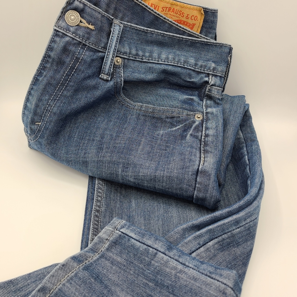 Levi's 514 Jeans / 32x32 / Dark Blue Denim